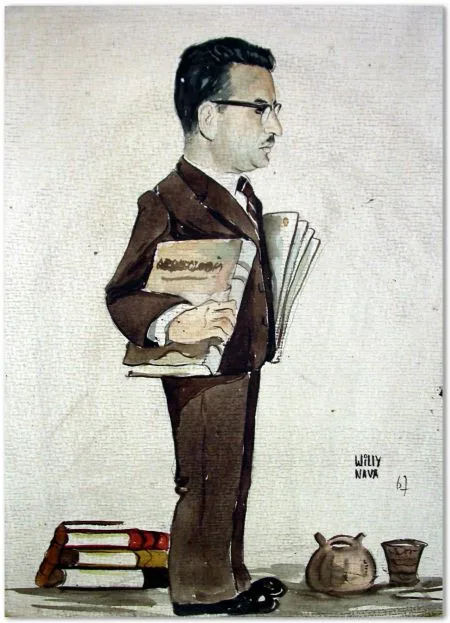 Caricatura de Eloy Linares Málaga