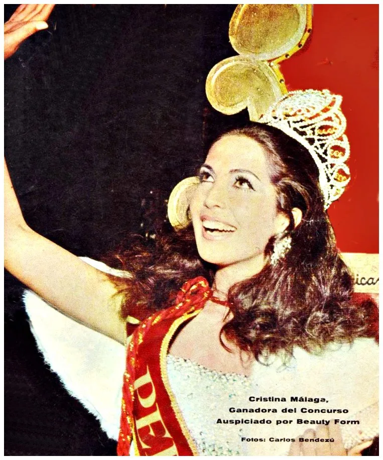 cristina málaga miss Perú 1970